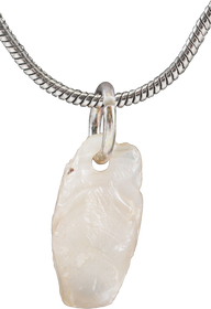 PRECOLUMBIAN STONE PENDANT NECKLACE C.500-1600 AD