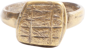 ROMAN RING, 300-450 AD, SIZE 5