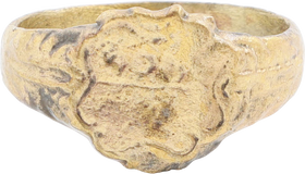 AUSTRIAN SOLDIER’S RING C.1866, SIZE 11 ¾