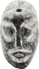 OLMEC PRECOLUMBIAN STONE JANUS PENDANT 1150-550 BC - Fagan Arms