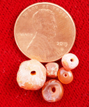VIKING CARNELIAN BEADS, C.850-1050