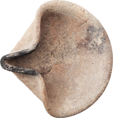ANCIENT HOLY LAND OIL LAMP C.1500-700 BC - Fagan Arms
