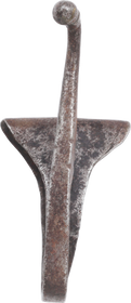 RARE GOTHIC SWORD BELT HOOK, 15TH CENTURY