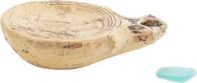 ROMAN TERRACOTTA OIL LAMP 50BC-70AD