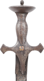 INDOPERSIAN HORSEMAN’S SWORD TULWAR, 17th-18th CENTURY