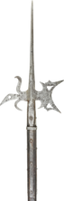 GERMAN HALBERD, LATE 16TH CENTURY