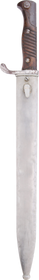 GERMAN SEITENGEWEHR M98 SAW BACK BAYONET