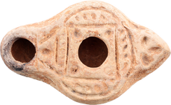 RARE VARIANT ROMAN OIL LAMP C.200-500 AD - Fagan Arms