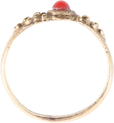 EUROPEAN BETROTHAL RING 16TH-17TH CENTURY SIZE 7 1/2 - Fagan Arms