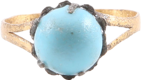 COLONIAL AMERICAN LADY’S RING C.1700-50, SIZE 8 ¼