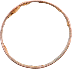 RARE COPPER VIKING WEDDING RING, 900-1050 AD, SIZE 7 ½ - Fagan Arms