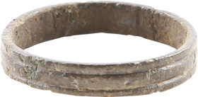 ANCIENT VIKING WEDDING RING, SIZE 9 1/2