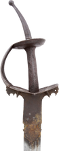 INDOPERSIAN TWO HAND SWORD KHONDA, 18TH CENTURY