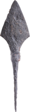 FINE VIKING TANGED ARROWHEAD, 850-1000 AD