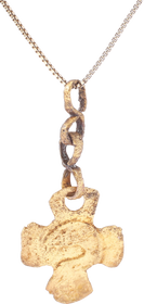 VIKING LUNAR AMULET C.8TH-11TH CENTURY AD