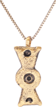 ROMAN LEGIONARY’S SWORD BELT MOUNT NECKLACE MID 4TH CENTURY AD
