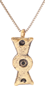 ROMAN LEGIONARY’S SWORD BELT MOUNT NECKLACE MID 4TH CENTURY AD