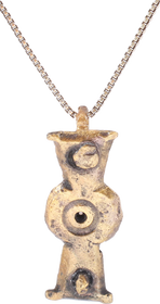 ROMAN LEGIONARY’S SWORD BELT MOUNT NECKLACE MID 4TH CENTURY AD