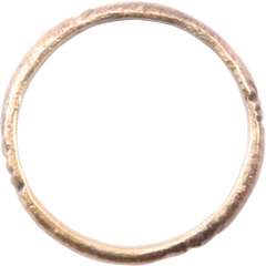 RARE VARIANT VIKING WEDDING RING 800-1050 AD, SIZE 7 ¼ - Fagan Arms