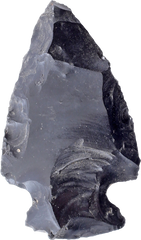 PRE-COLUMBIAN OBSIDIAN VOTIVE ARROWHEAD - Fagan Arms