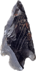 PRE-COLUMBIAN OBSIDIAN ARROWHEAD, C.1000 BC-800 AD - Fagan Arms