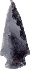 FINE PRE-COLUMBIAN OBSIDIAN ARROWHEAD - Fagan Arms