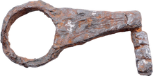 MEDIEVAL EUROPEAN DOOR KEY C.500-800 AD