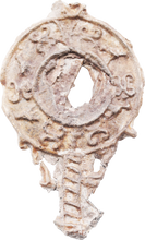 FINE ROMAN BURIAL MIRROR 1st-3rd CENTURY AD