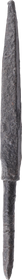 MEDIEVAL EUROPEAN BODKIN AROWHEAD C.1100-1400 AD