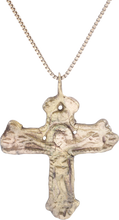 FINE EUROPEAN CHRISTIAN CROSS NECKLACE, 17TH-18TH CENTURY