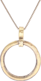 CELTIC PROSPERITY RING NECKLACE, C.400-100 BC