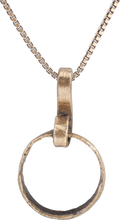 VIKING BEARD RING NECKLACE C.850-1050 AD