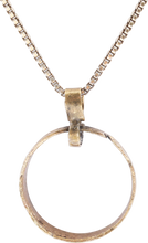 VIKING BEARD RING NECKLACE, 9TH-11TH CENTURY