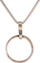 VIKING BEARD RING NECKLACE, 9TH-11TH CENTURY