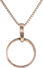 VIKING BEARD RING NECKLACE, 9TH-11TH CENTURY