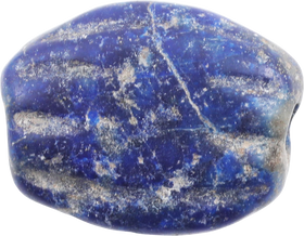 VIKING LAPIS LAZULI BEAD, 850-1000 AD