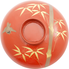 JAPANESE LACQUERED BOWL OWAN, MEIJI PERIOD, 1867-1912 - Fagan Arms