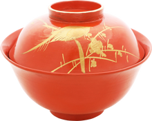 JAPANESE LACQUERED BOWL, OWAN. MEIJI PERIOD, BEFORE 1912