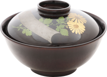 FINE JAPANESE LACQUERED BOWL, OWAN. MEIJI PERIOD, BEFORE 1912