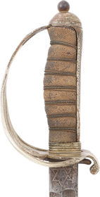 BRITISH ARTILLERY OFFICER’S SWORD, 1821 PATTERN