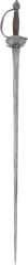 EUROPEAN IRON HILTED SMALLSWORD C.1740-60 - Fagan Arms