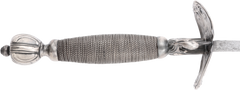REVOLUTIONARY WAR AMERICAN OFFICER’S SILVER HILTED SMALLSWORD C.1770 - Fagan Arms