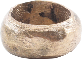 VIKING GILT BRONZE BEAD, 866-1067 AD