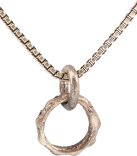 VIKING BEARD RING NECKLACE, 9TH-11TH CENTURY