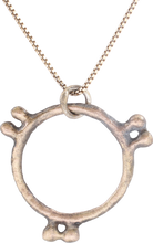 CELTIC PROSPERITY RING NECKLACE, C.300-100 BC