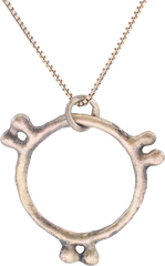 CELTIC PROSPERITY RING NECKLACE, C.300-100 BC - Fagan Arms