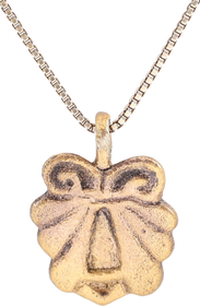 GOOD SCANDINAVIAN HEART PENDANT, 11TH-12TH CENTURY AD