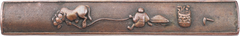 JAPANESE COPPER KOZUKA HANDLE EDO PERIOD, 1603-1868 - Fagan Arms