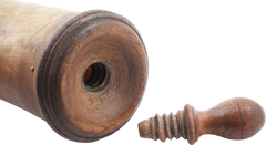 AMERICAN REVOLUTIONARY WAR GUNNER’S POWDER HORN - Fagan Arms