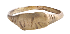 ROMAN RING, 2ND-5TH CENTURY AD, SIZE 8 ½